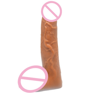 Dildo PVC Realistis Besar - Mainan Seks Dewasa untuk Wanita, Alat Bantu Dorong Vagina dan <span class=keywords><strong>Dilator</strong></span> Anal - Product Image 5