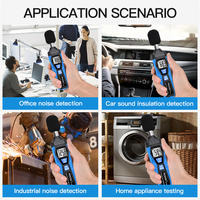 Détecteur de niveau sonore numérique intelligent SL720 30-130 dB pour voiture, testeur audio, outil de diagnostic, capteur de son intelligent, vente en gros