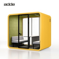 Cabine de travail acoustique préfabriquée pour bureau, pod de réunion silencieux, grande, à montage rapide, insonorisée, moderne, pour la maison
