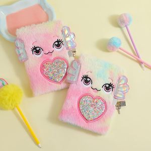 Soft Fuzzy Writing and Drawing 160 Lined Pages Kids Journal Diary with Lock for Girls Ages 6-8 - Product Image 4