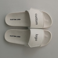 Chaussons personnalisés confortables et décontractés à lanières ajustables pour hommes, tongs blanches vierges personnalisables pour hommes