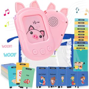 Giocattolo <span class=keywords><strong>di</strong></span> educazione all'apprendimento cognitivo parlante per bambini <span class=keywords><strong>parole</strong></span> del lettore Talk Card giocattolo per l'apprendimento cognitivo - Product Image 6