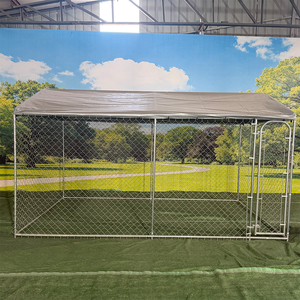 대형 아연 도금 강철 용접 메쉬 개집 및 야외 케이지 (높이 2m, 방수 및 조립 간편) - Product Image 1