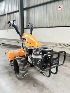 Buen precio a la venta 4WD Diesel Mini Marm Cultivator Walking Tractor Autopropulsado Back-spin Micro Tiller para áreas montañosas - Product Image 2