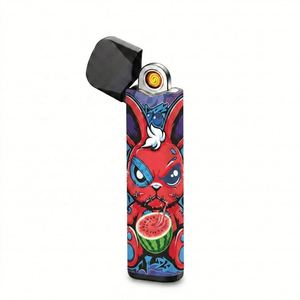 Fast Shipping Spain Warehouse Razz Type-C Electronic <b>Lighter</b> Bar Metal <b>Windproof</b> Flameless Luxury Gift <b>Lighter</b> Model 60K - Product Image 1
