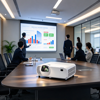 Projecteur vidéo laser 4K à courte focale 5200 lumens Youkatu UHZ520ST 3LCD pour la maison, les jeux, les entreprises, les simulateurs de golf, des expériences immersives