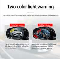 Para Hyundai Tucson Elantra acento advertencia de ayuda a la conducción 24Hz Detección de sensor de microondas BSD Sistema de Monitoreo de zona ciega BSM BSA