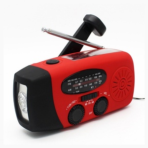 Radio d'urgence multifonctionnelle avec chargeur solaire et manuel, batterie externe pour l'extérieur – Vente en gros - Product Image 6