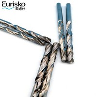 Foret diamanté torsadé électroplaqué de 8 mm pour le perçage et l'alésage industriel de céramique, de graphite et de briques réfractaires