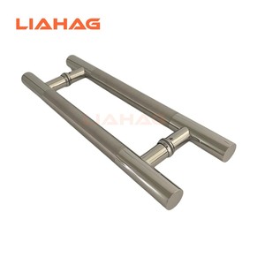 モダンなステンレススチール丸型ポーランドサテンラガードア引きハンドルメーカー中国 - Product Image 5