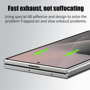 ฟิล์มกระจกนิรภัยสำหรับ Samsung Z Fold 8 แบบ 2.5D 9H ป้องกันรอยขีดข่วน ฟิล์มกันมอง OEM ODM - Product Image 4