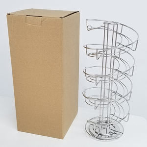 ステンレス鋼ラックエッグラックエッグ収納オーガナイザースパイラルデザインエッグホルダー - Product Image 5