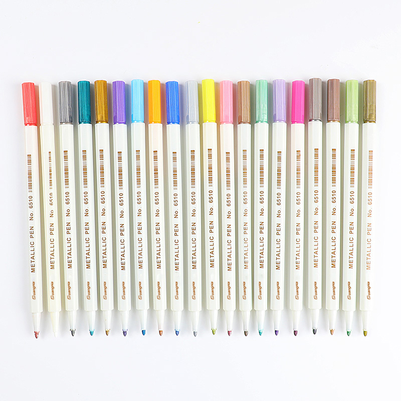 30 цветов металлический маркер металлическая цветная ручка