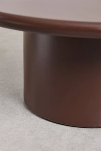 Xu hướng 2025 hiện đại sức mạnh độ bền Vòng đầy màu sắc sơn varnished Bàn cà phê bằng gỗ dễ dàng để làm sạch - Product Image 4