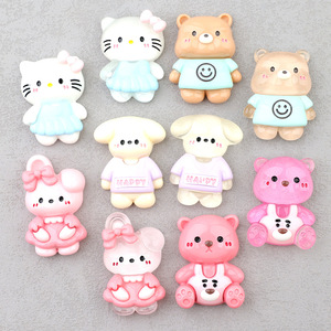 Cute <strong>Hello</strong> <strong>Kitty</strong> Resin Charms Cartoon Sanrio Resin <strong>Accessories</strong> Flat Back Resin Sanrio <strong>Hello</strong> <strong>Kitty</strong> Charms for Decoration - Product Image 2