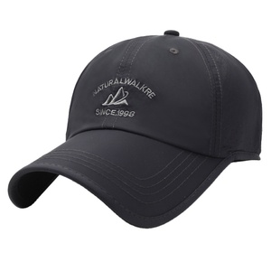 Casquette de baseball unisexe tendance à 6 panneaux, motif géométrique/hexagonal, à séchage rapide, en PVC, pour l'été, protection solaire extérieure, avec visière réglable, nouvelle collection 26 ans - Product Image 1