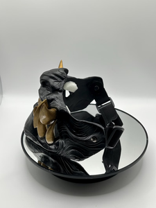 Kualitas tinggi tahan lama ringan 3D dicetak Mecha Oni Masker (Resin/PLA) Cosplay Sci Fi dekorasi horor seni dinding menyeramkan cyorg <span class=keywords><strong>Geisha</strong></span> - Product Image 6