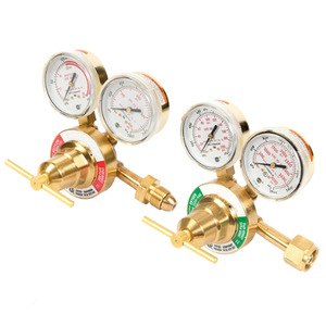 American-style all-copper oxygen regulator CGA540, acetylene pressure regulator CGA510, <b>welding</b> and cutting <b>kit</b> pressure - Product Image 4