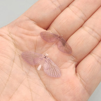 Ailes d'insectes réalistes pré-coupées, ailes de moucherons, accessoires de pêche