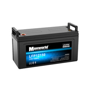 공장 가격 12V 150AH 딥 사이클 리튬 이온 인산염 배터리 팩 (BMS 고성능 리튬 이온 배터리 팩 포함) - Product Image 2