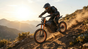 Moto tout-terrain électrique K2 72V 2000W pour adulte, homologuée CE QS, avec frein à disque hydraulique, pour le marché européen (OEM) - Product Image 5