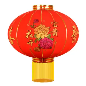Cny Decoratie Traditionele Chinese Rode Zijde Lantaarns Voor Verkoop