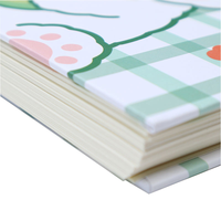 Cuaderno Espiral con Diseño de Gato Aguacate de Dibujos Animados, Tapa a Cuadros, Bloc de Notas, Diario de Escritura para Estudiantes, Material Escolar y de Oficina, Venta al Por Mayor