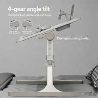 Table de chevet minimaliste pliable et réglable en hauteur, idéale pour le travail et les études