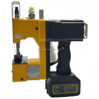Machine à coudre électrique portable avec étui en aluminium aéronautique pour vêtements, textiles et sacs en papier kraft
