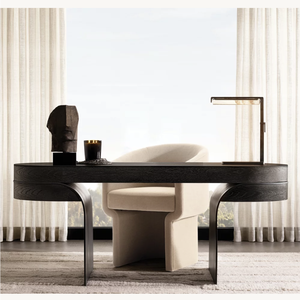 Sassanid Home <span class=keywords><strong>Office</strong></span> <span class=keywords><strong>Furniture</strong></span> Strength and Grace Fluid Combination Elodi Desk - Product Image 1