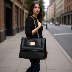 Bolso de Hombro Nicole para Mujer, Cuero PU, Estilo Vintage, para Uso Diario en Todas las Temporadas - Product Image 2