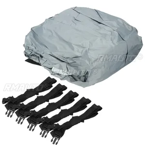 Housse de protection robuste et imperméable 210D pour bateau et yacht, en tissu Oxford anti-choc, durable et indéchirable pour extérieur - Product Image 6