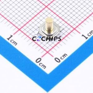 BTS0C0052MMG00 Tactile Switch SMD-4P,5.2x5.2mm Switch Round Button 2.6N Vertical Mount 5.2mm - Product Image 1