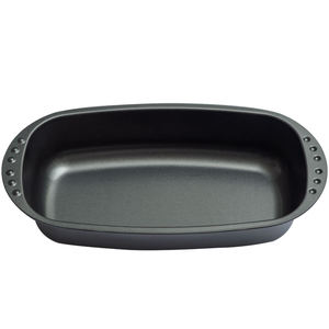 Stampo per Brioche Fatto in Casa Antiaderente Rettangolare 37x20x7h Teglia da Forno Resistente per Piatti da Cuocere - Product Image 1