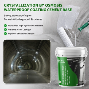 Revestimiento Impermeabilizante Capilar Cristalino Cementicio Autoregenerable <span class=keywords><strong>de</strong></span> Larga Duración <span class=keywords><strong>para</strong></span> Pozos <span class=keywords><strong>de</strong></span> Ascensor - Product Image 1