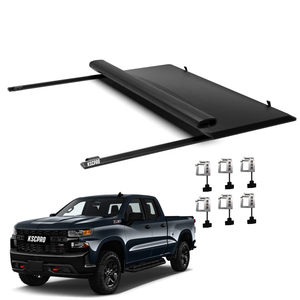KSCPRO — accessoires de tonneau à enrouler, couvre-tonneau doux pour Chevy argenado 1500 2022, 1 pièce - Product Image 1