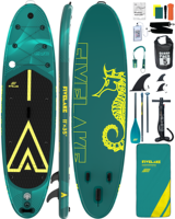 Nouvelle arrivée 2025, planche à pagaie gonflable YASKA FIVE-02 personnalisée avec matériau Drop Stitch et aileron simple