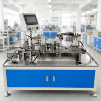 Équipement d'assemblage automatique de vannes coupe-feu pour usine d'extincteurs avec table rotative et serrage servo-assisté