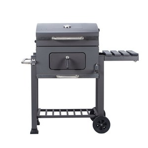 Barbecue à charbon de <span class=keywords><strong>bois</strong></span> de qualité supérieure, barbecue à baril, barbecue d'extérieur, machine à barbecue allemande avec roues - Product Image 3