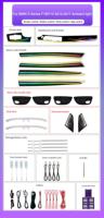 Kit d'éclairage d'ambiance 64 couleurs pour BMW Série 5 F10/F18 2012-2017, intérieur automobile, LHD/RHD, symphonie dynamique, kit de couvercles de haut-parleurs