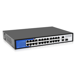 Tshield Switch PoE No Administrado <span class=keywords><strong>de</strong></span> 24+2+1 <span class=keywords><strong>Puertos</strong></span> 100Mbps con 2 <span class=keywords><strong>Puertos</strong></span> Gigabit Uplink y 1 Ranura SFP 8.8Gbps para Rack/Escritorio, Sistema <span class=keywords><strong>de</strong></span> Cámara <span class=keywords><strong>de</strong></span> Seguridad, CE - Product Image 5