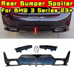 Pour BMW Série 3 2023+ : Kit Carrosserie Diffuseur de Pare-chocs Arrière, Lame de Protection et Cache de Protection – Accessoires Auto - Product Image 1