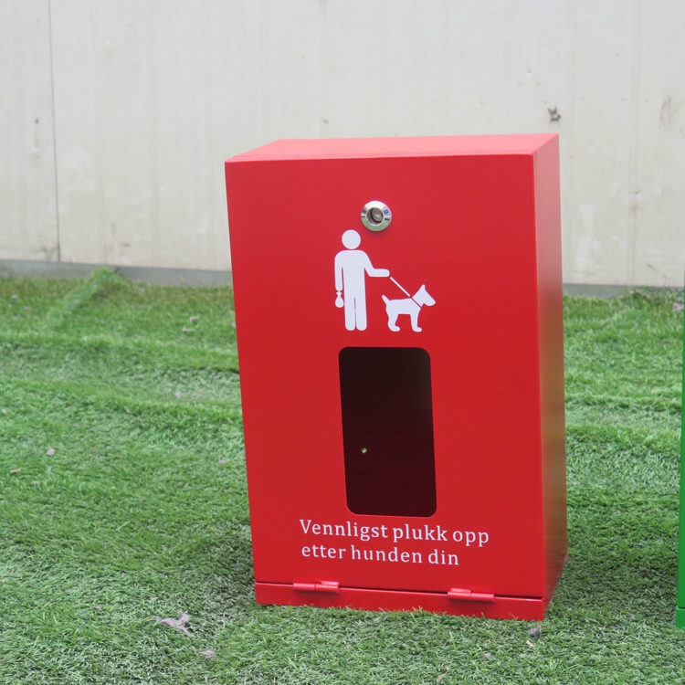 Hot Sale Dog Waste Bag Dispenser Outdoor Pet Waste Dispenser Bin Garden Park Street Dog Bag Container