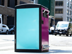 Wholesale Customized Standing Galvanized Steel Outdoor Eco-Friendly USA Street Charity Donation Bin Shoes Clothes <strong>Books</strong> Recycle - Product Image 3