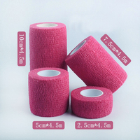 Vente en gros Coton pour Sports Gym Fitness Wrap Protège-mains Bandage de boxe Imprimé Athlétique Protéger Ruban Blanc Kinésiologie