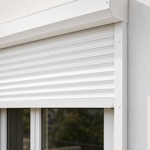 Persiana Enrollable Moderna de Aleación de Aluminio Eléctrica con 5 Años de Garantía para Edificios Comerciales, Protección de Seguridad, Resistente a la Intemperie - Product Image 2