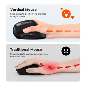 Meetion BTM008 <span class=keywords><strong>เมาส์</strong></span><span class=keywords><strong>ไร้</strong></span><span class=keywords><strong>สาย</strong></span>ตามหลักสรีรศาสตร์เมาส์แนวตั้งคอมพิวเตอร์แล็ปท็อป 2.4G <span class=keywords><strong>เมาส์</strong></span><span class=keywords><strong>ไร้</strong></span><span class=keywords><strong>สาย</strong></span>ตามหลักสรีรศาสตร์<span class=keywords><strong>ไร้</strong></span><span class=keywords><strong>สาย</strong></span> - Product Image 3