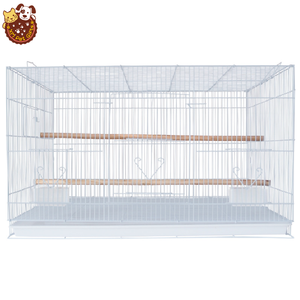 Niche pour perruches 45x45x75cm, grande taille, personnalisée, en fer, pour élevage des oiseaux, perroquet, vente en gros - Product Image 1