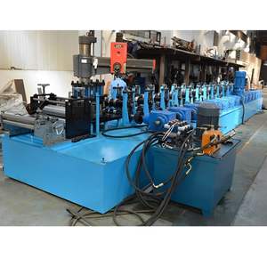 Verzinkter Stahl 2mm-3,5mm Dicke Breite Wechselbare C U-Form Metallrahmen Pfetten walzen form maschine Produktions anlage - Product Image 5