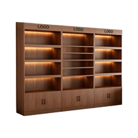 Étagère de présentation multi-niveaux pour cigarettes et alcool, armoire à vin, vitrine commerciale, présentoir combiné